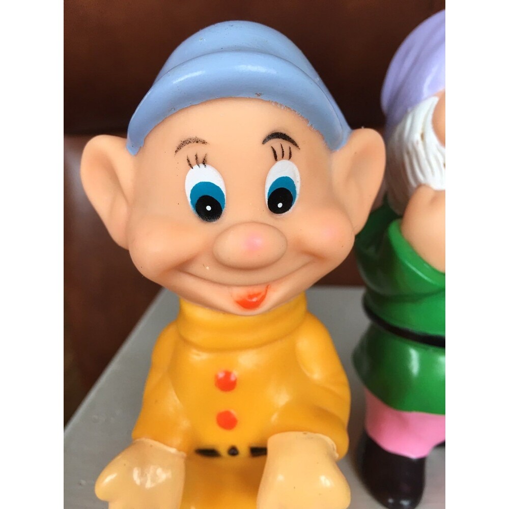 Rare Vintage Disney Seven Dwarfs Dolls